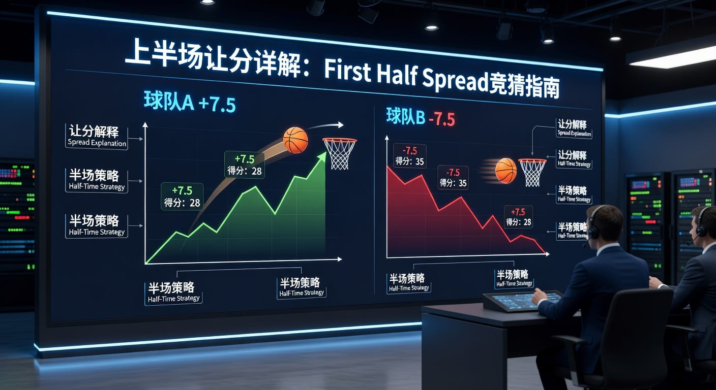 上半场让分 first half spread 看盘实战要点